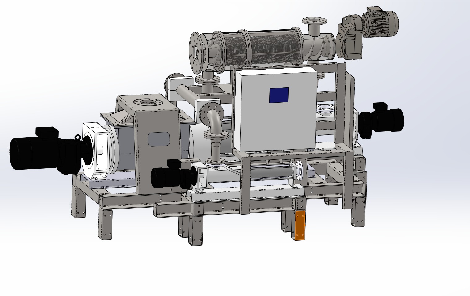 Fortrykker i service position